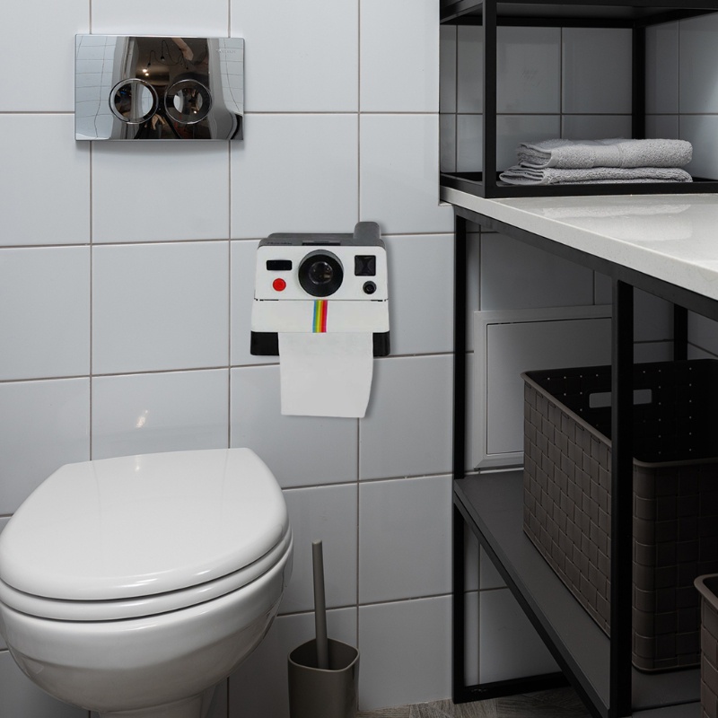 Hộp Đựng Khăn Giấy Cuộn / Máy Ảnh Thiết Kế Độc Đáo Cổ Điển Trang Trí Nhà Tắm