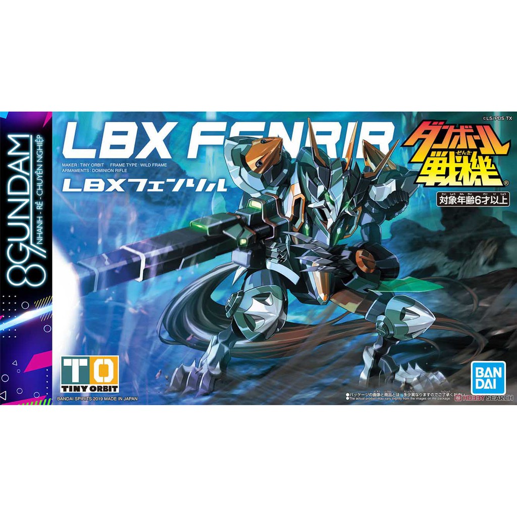 Mô Hình Lắp Ráp LBX 011 Fenrir