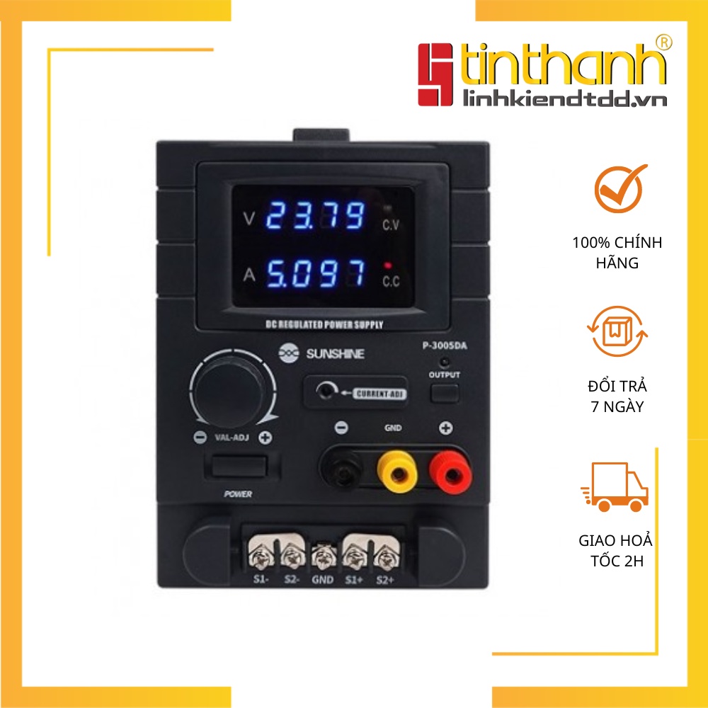 Máy cấp nguồn 5A 30V SS-P3005DA - Sunshine
