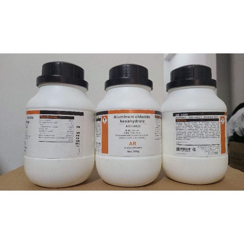 Hóa chất : AlCl3 6H2O  500g  .Quốc