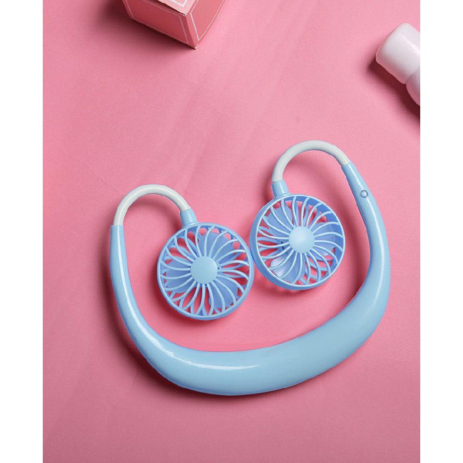 Quạt mini đeo cổ siêu mát