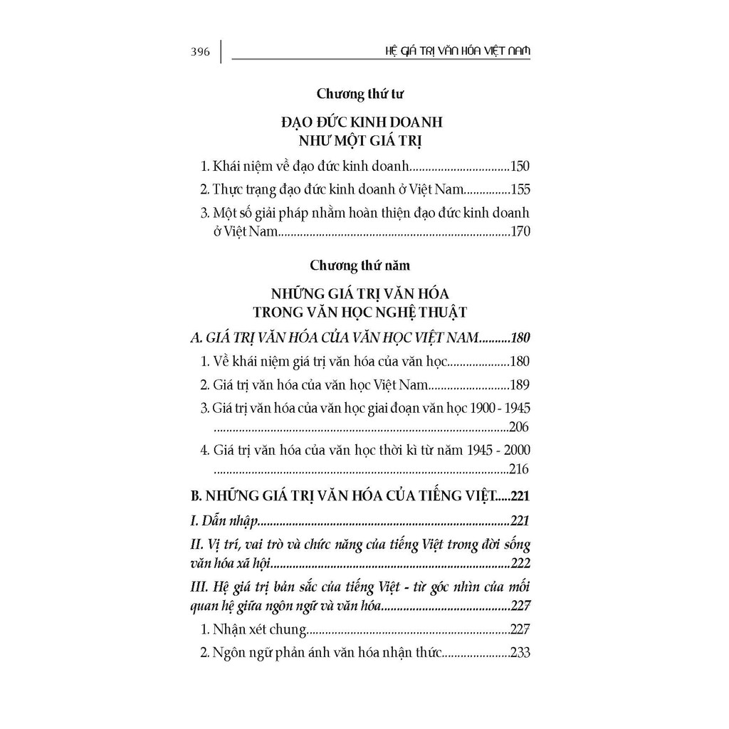 Sách - Hệ Giá Trị Văn Hóa Việt Nam