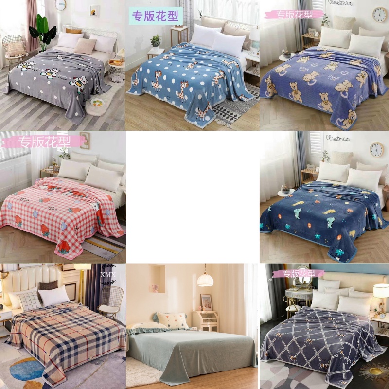 Chăn lông tuyết Chăn mỏng hè thu Kichemo - KLT