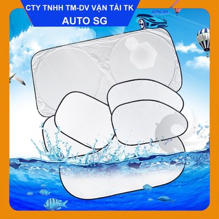 #free ship# bộ 6 tấm chống nắng tráng bạc- phản quang cao cấp