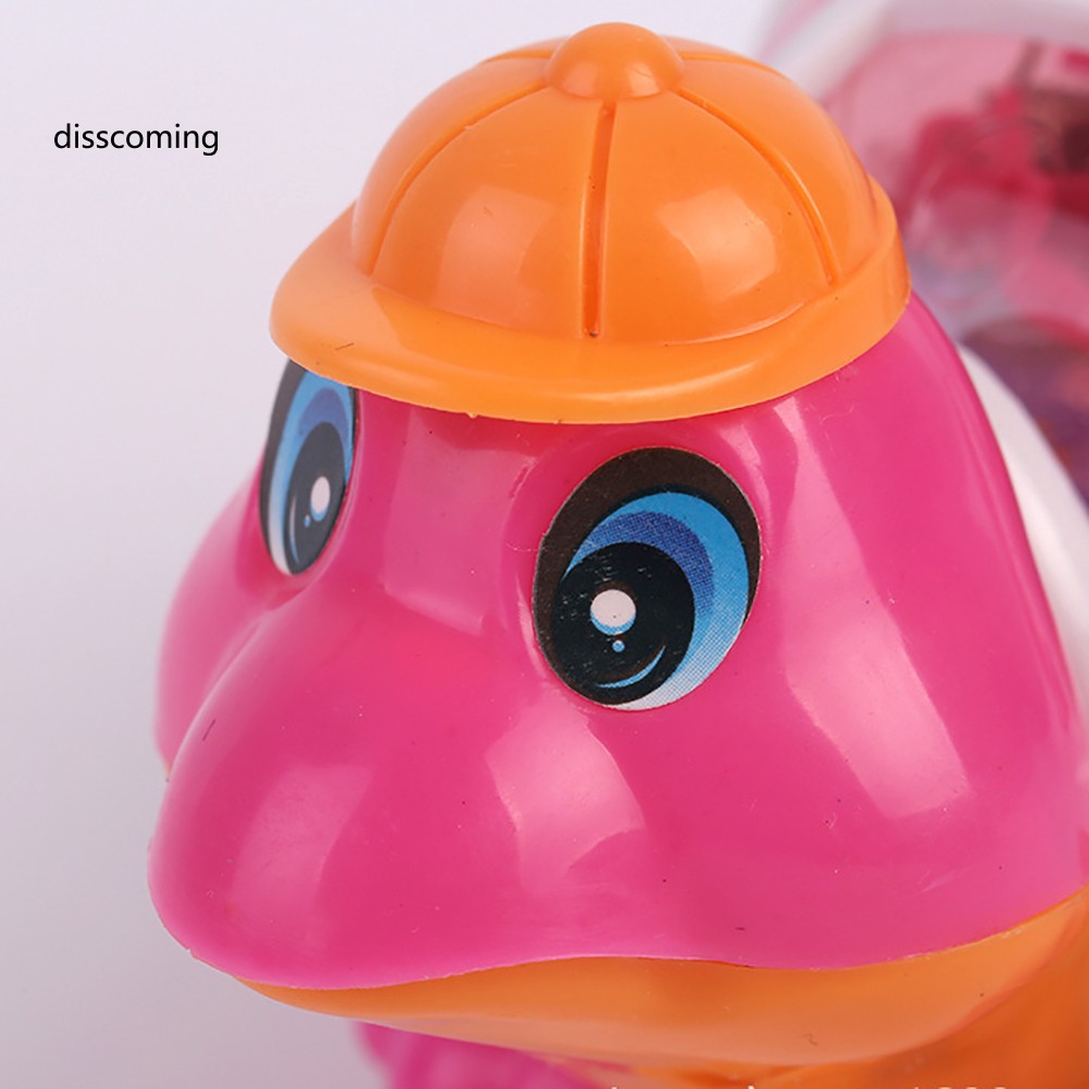 Đồ chơi lên dây cót hình rùa có đèn LED phát sáng