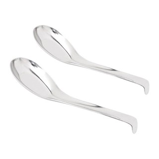 Vỉ 2 Muỗng Inox Zebra Ramen cao cấp, dầy dặn. 100091. Inox 430. Hàng nhập khẩu Thái Lan