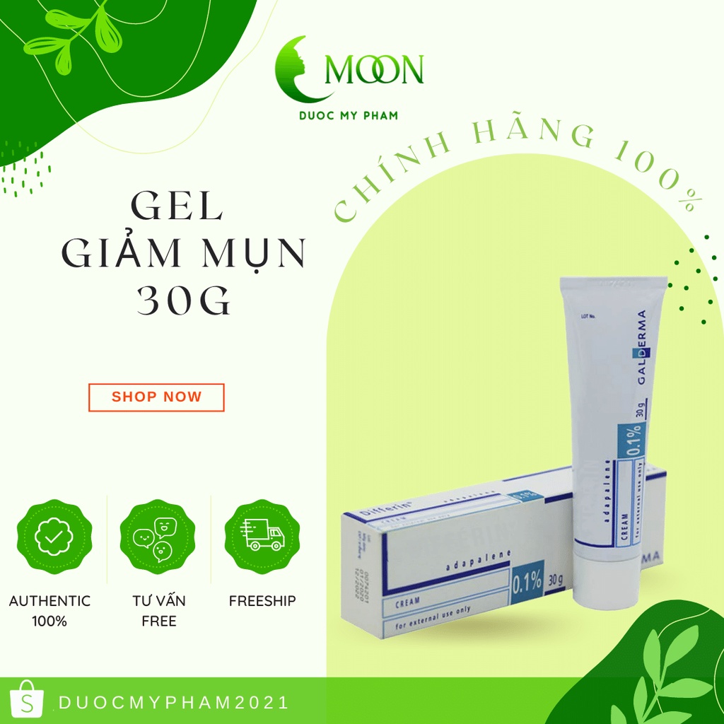 Gel dưỡng da giảm mụn hỗ trợ da lão hoá Galderma 30g [Chính Hãng]