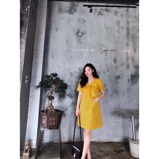 Váy bầu suông thời trang bầu bí mặc thoải mái