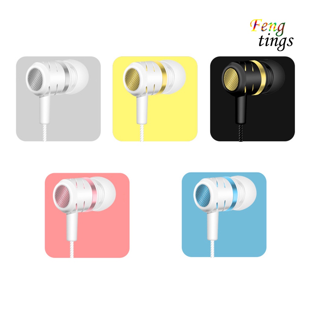 Tai Nghe Nhét Tai Jack 3.5mm Âm Thanh Siêu Trầm Chất Lượng Cao Android