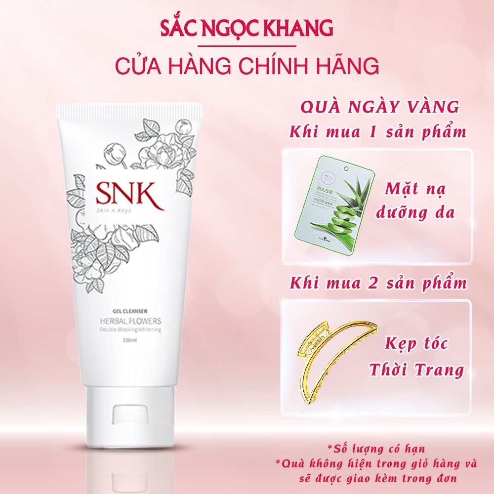 Sữa rửa mặt SNK Gel Cleanser 100ml