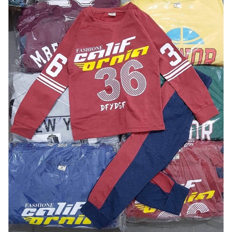 Đồ bộ tay dài bé trai size đại 20-35kg