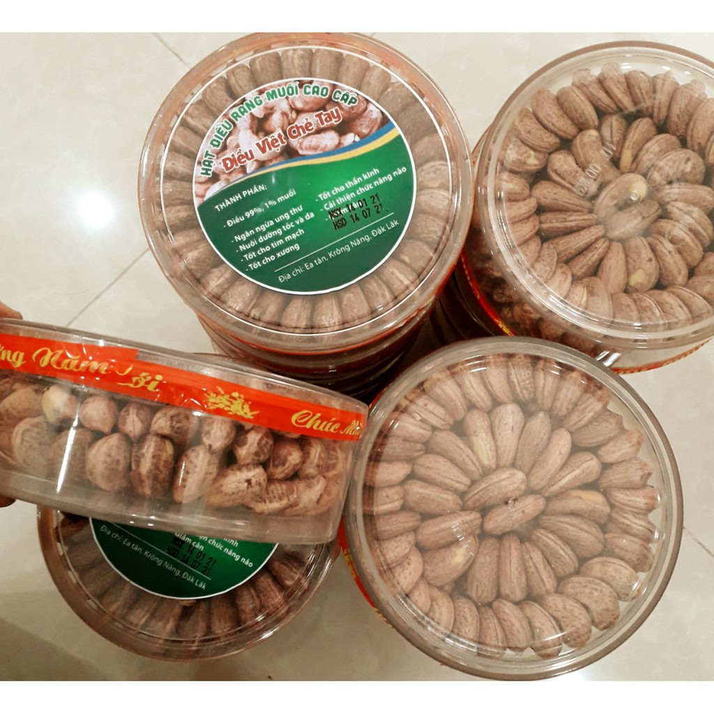 ĐIỀU VIỆT CHẺ TAY - ĐIỀU RANG MUỐI ĐakLak