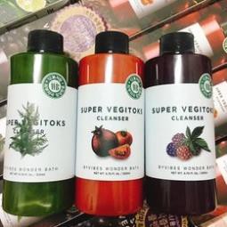 Hàng Hàn- Sữa Rửa Mặt Thải Độc Sủi Bọt Rau Củ Super Vegitoks Cleanser - Màu Đỏ