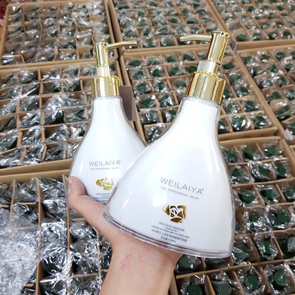 Dầu Hấp Tóc Tinh Hỏa Bùn Núi Lửa Weilaiya Dung tích 500ml