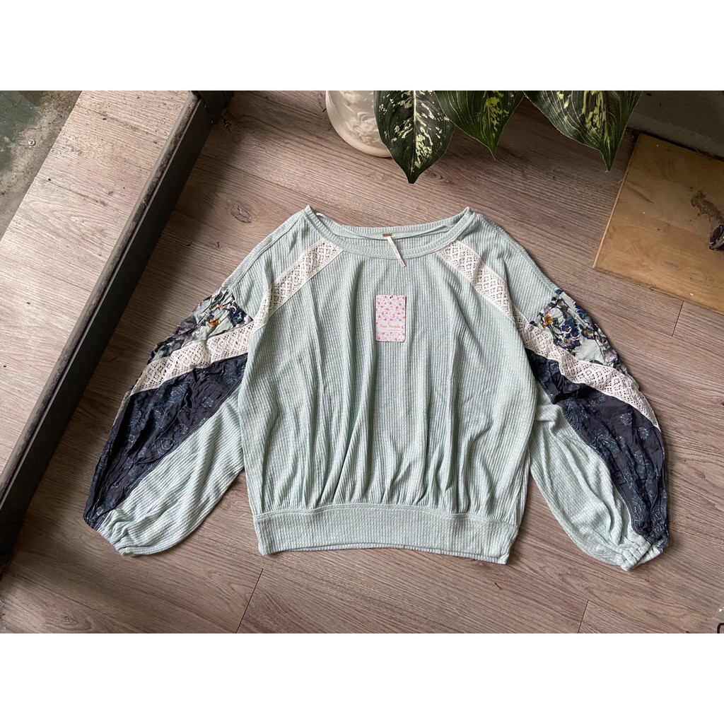ÁO LEN TAY PHỐI FREE PEOPLE
