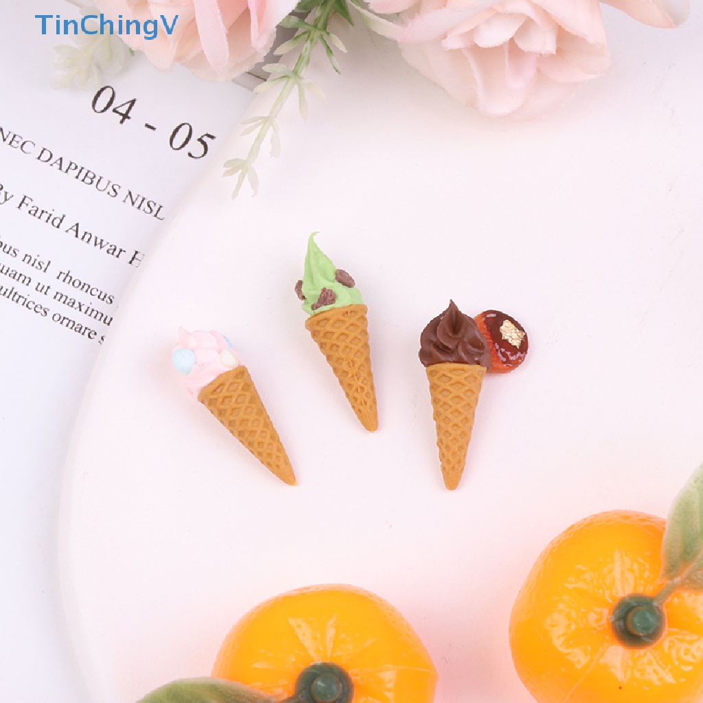 [TinChingV] Đồ Chơi Búp Bê Hình Kem Ốc Quế Tỉ Lệ 1: 12