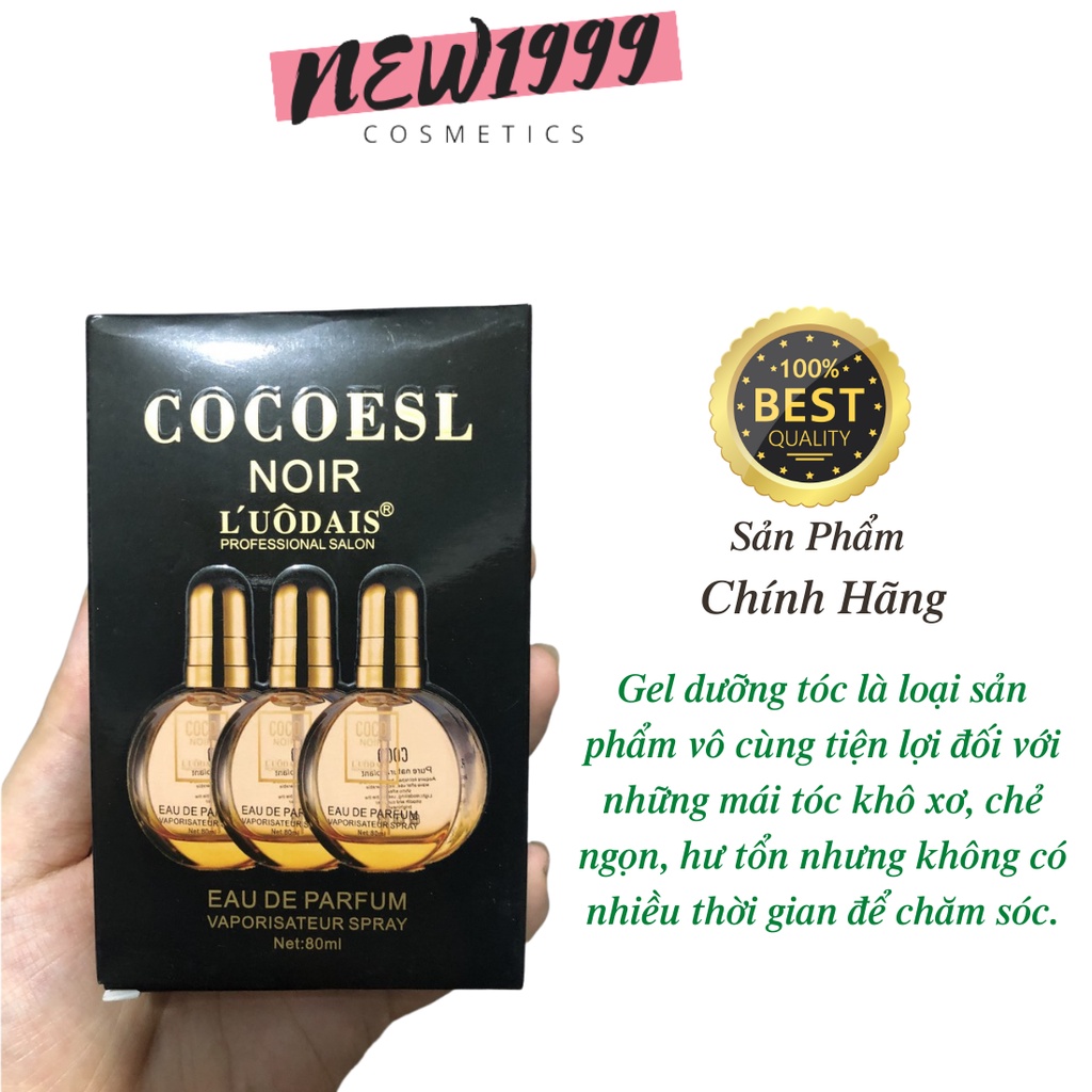 Tinh dầu dưỡng tóc COCO serum dưỡng tóc uốn Luodais hương nước hoa chính hãng