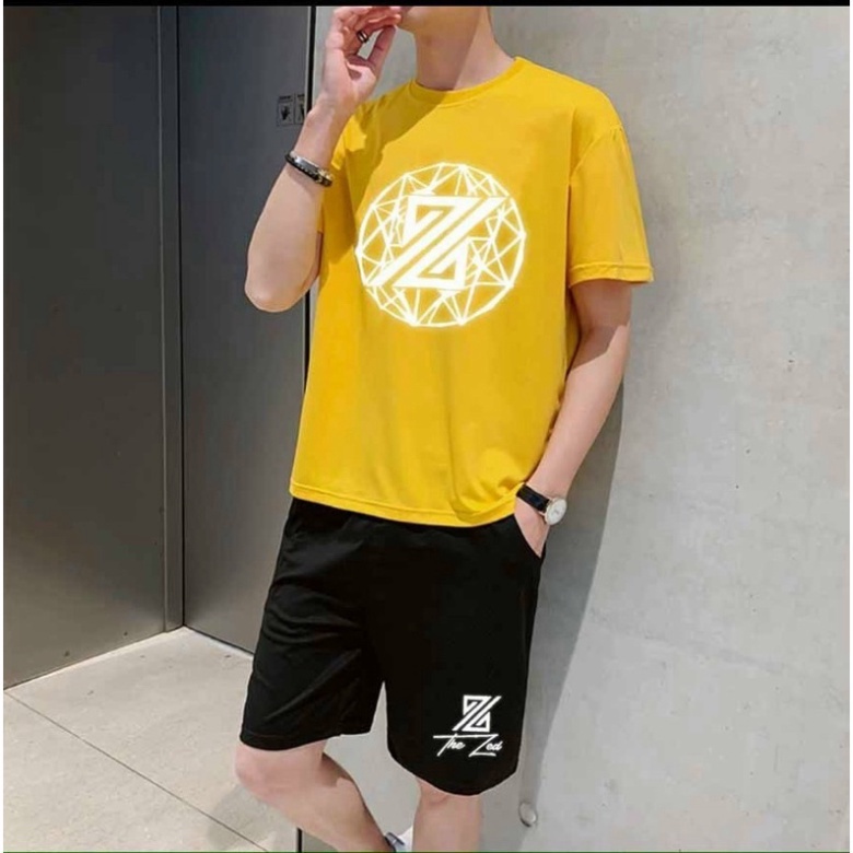 Bộ Quần Áo Thể Thao Phản Quang Thun Lưới Mè GSS199
