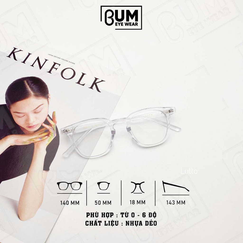 Gọng GM kính cận nam nữ Gentle Monster LUTTO ♥️ BẢO HÀNH 1 đổi 1 ♥️ hot trend 💥 thanh lịch | BigBuy360 - bigbuy360.vn