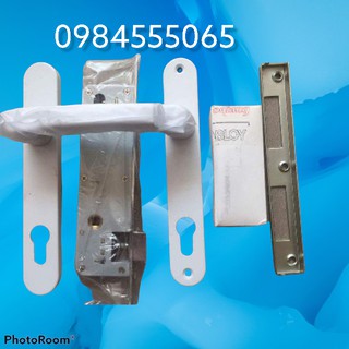 Bộ khóa cửa nhựa đơn điểm, khóa 1 điểm cửa nhưan