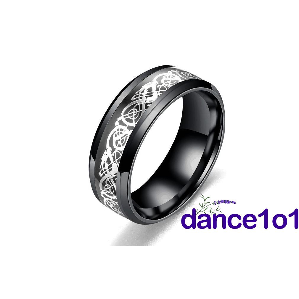 Nhẫn bằng cacbua vonfram màu đen thời trang cá tính