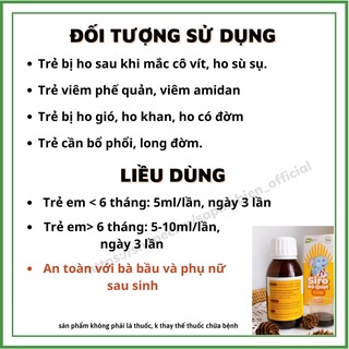 Siro rẻ quạt kids-faneco 100ml- dùng cho ho gió, ho khan, ho đờm - ảnh sản phẩm 3