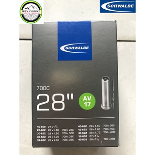 [Chính hãng] Săm ruột xe đạp cao cấp Schwalbe 700x28-47c 40mm van xe máy
