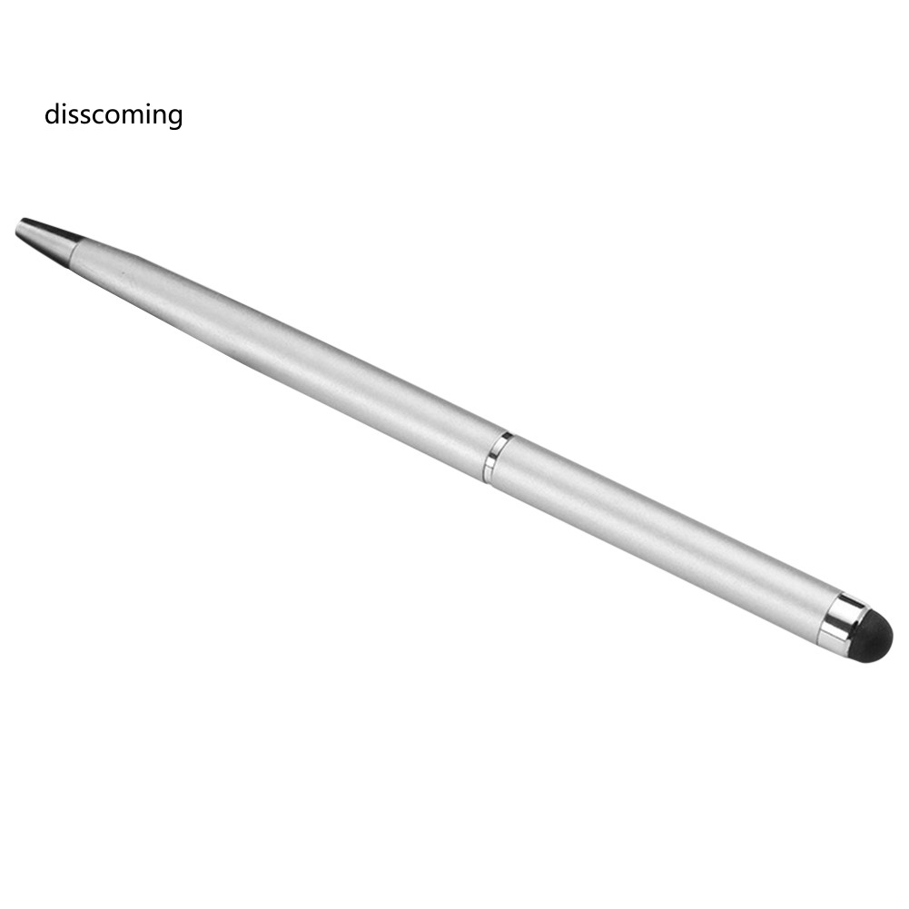 Bút Cảm Ứng Hai Đầu Bằng Kim Loại Cho Điện Thoại / Máy Tính Bảng