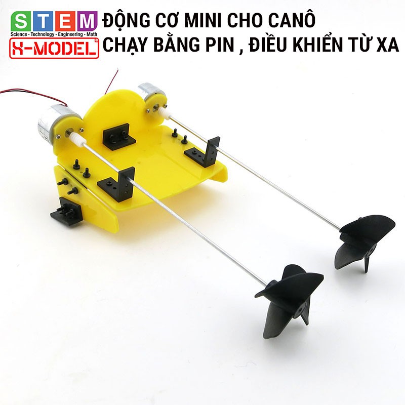 Đồ chơi thông minh,sáng tạo STEM Mô hình Động cơ mini canô X-MODEL ST50 cho bé, Đồ chơi trẻ em DIY |Giáo dục STEM, STEAM