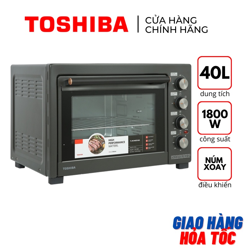 Lò nướng 40 lít Toshiba TL-MC40EZF(GR) 1650-1800W - Hàng chính hãng