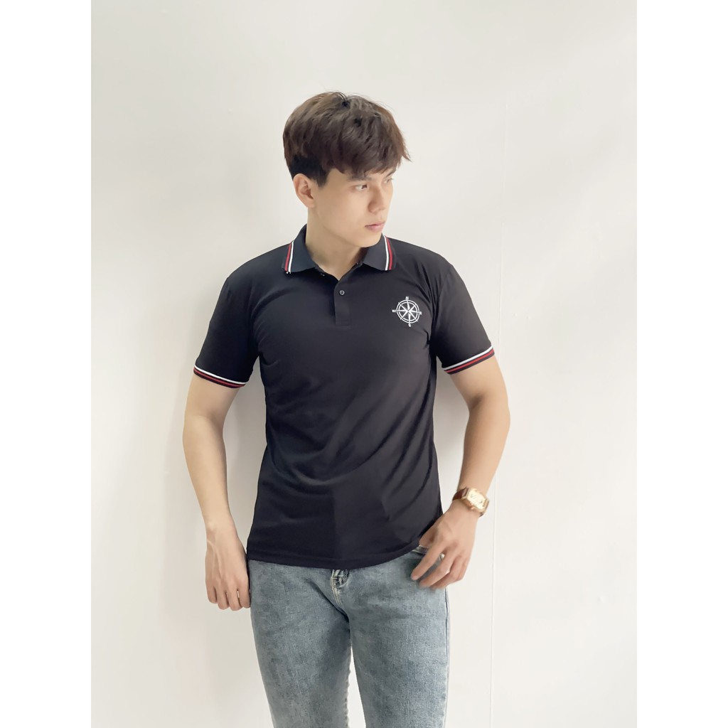 Áo thun nam cổ trụ cotton tay ngắn thời trang cao cấp phong cách Hàn Quốc AN07 - Socool Store | BigBuy360 - bigbuy360.vn