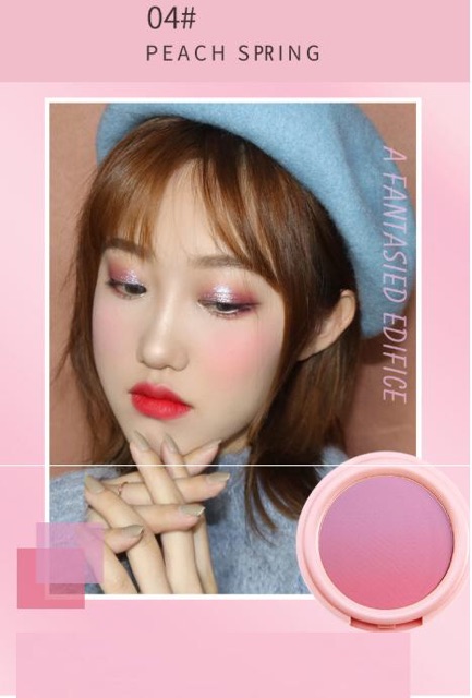 Má hồng dạng loang Silky Rouge Pretty For You của Novo