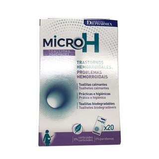 Khăn lau đẩy lùi trĩ, teo trĩ microh hộp 20 miếng