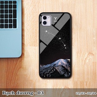 Ốp kính Iphone 11 in cung hoàng đạo