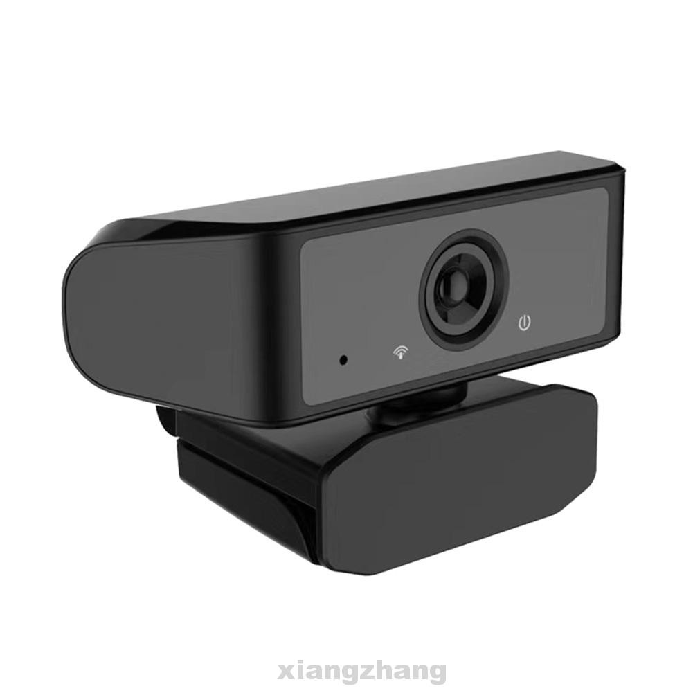 Bộ phụ kiện camera thu hình ảnh có mic thu âm và chân đứng cho máy tính tại nhà và văn phòng