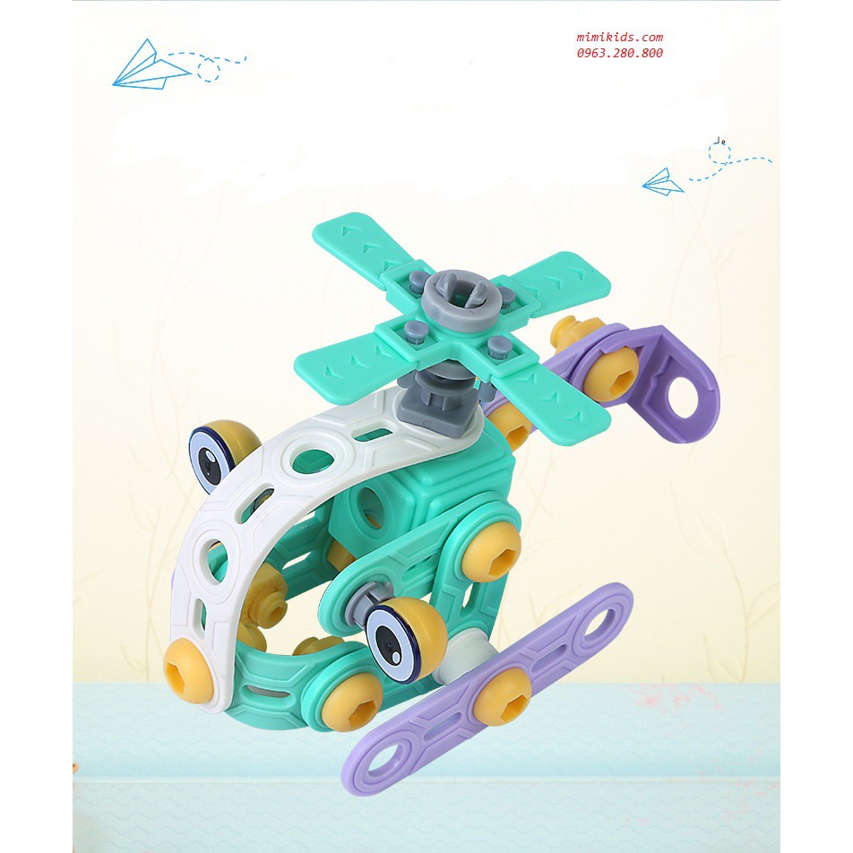 lego Máy bay 2in1 đồ chơi giúp bé thông minh sáng tạo