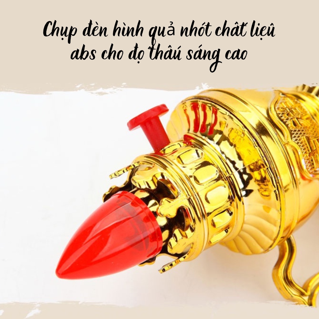 Đèn led thờ cúng để bàn truyền thống, cổ kính, trang nghiêm