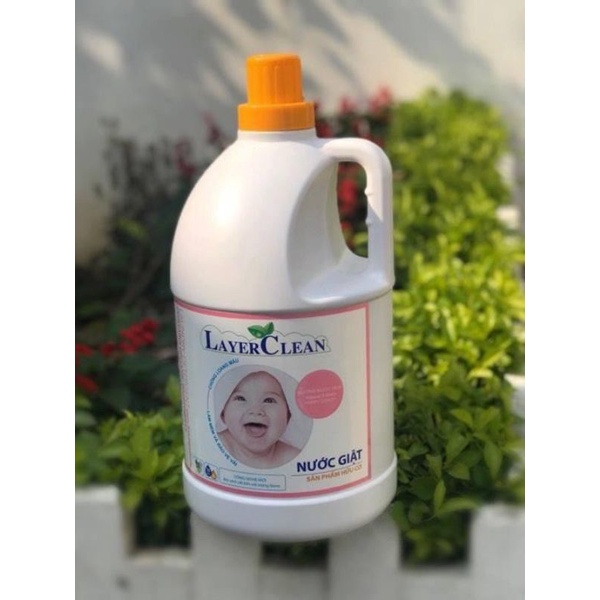 Nước giặt hữu cơ LayerClean hương nước hoa 4l