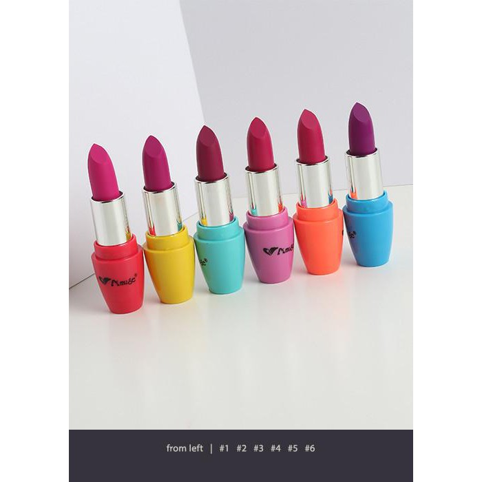 [THANH LÝ] SON LÌ AMUSE CUTE BOW MATTE LIPSTICK