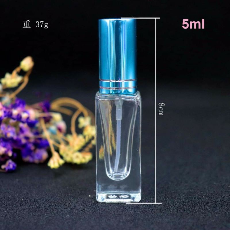 Vỏ chai chiết mini, chai chiết thủy tinh dung tích 5ml MẪU 68-5ML