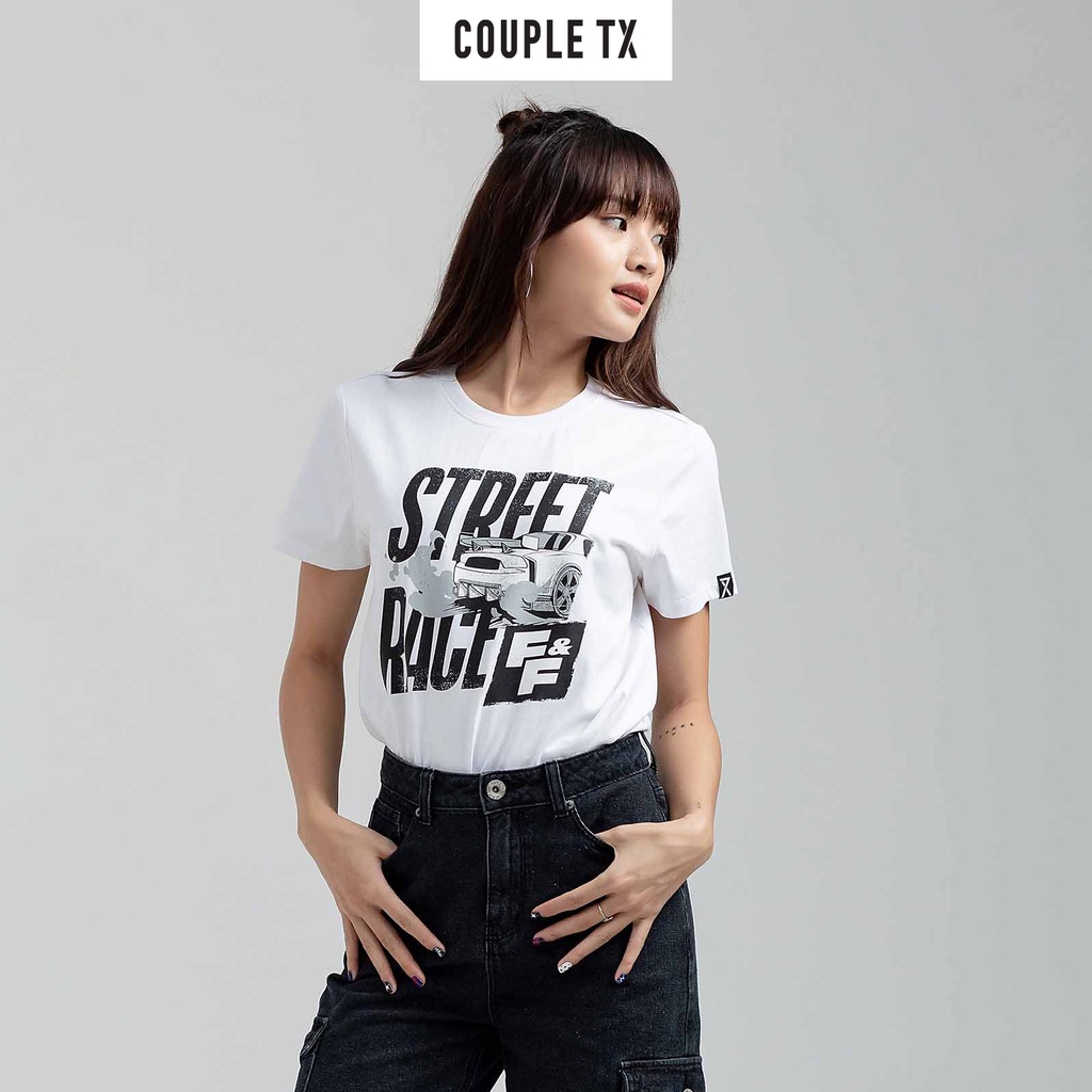 Áo Thun Nữ Couple TX Regular In Tram WTS 2181