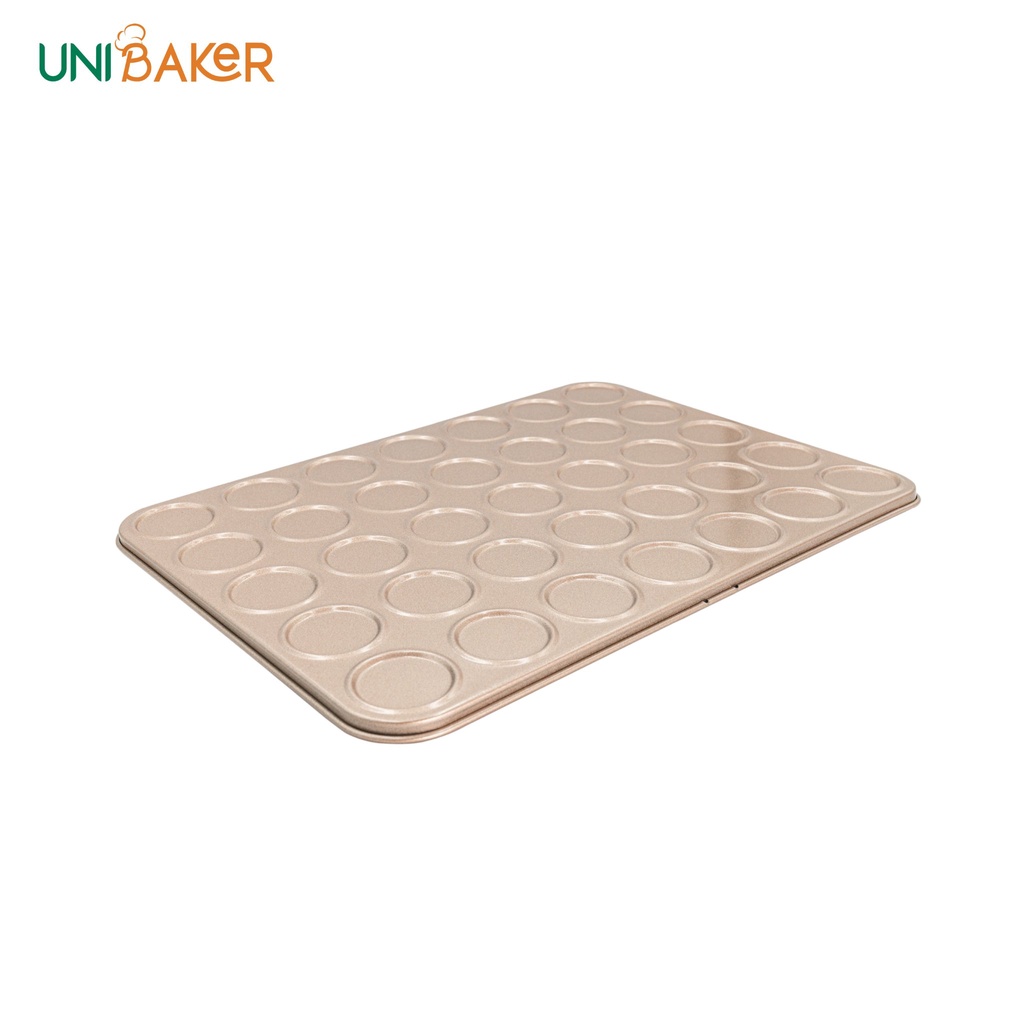 Khay nướng bánh quy, maccaron 35 ô hãng Unibaker