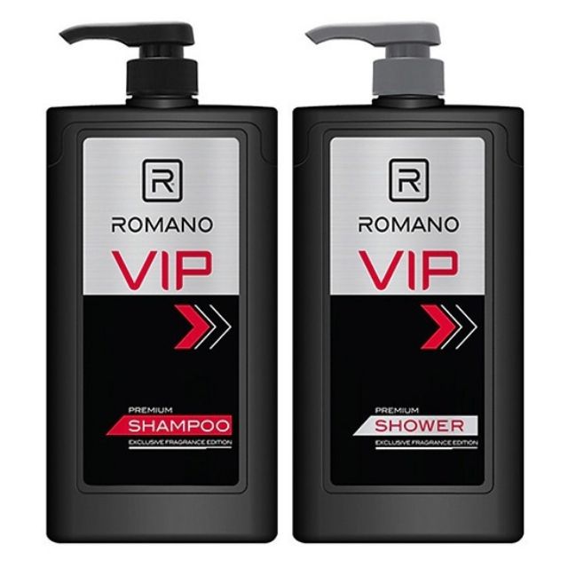 Dầu gội/ Sữa tắm Romano Vip 650g