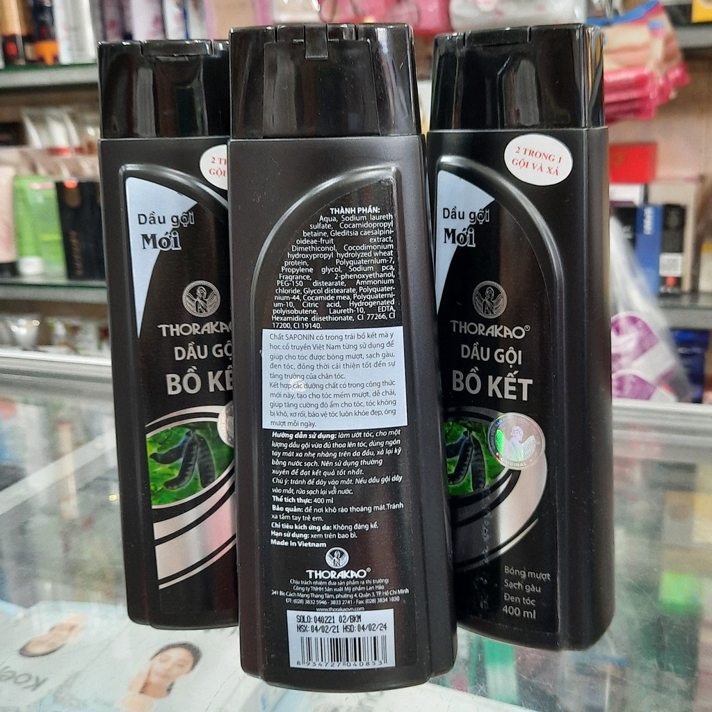 DẦU GỘI THORAKAO BỒ KẾT 400ML