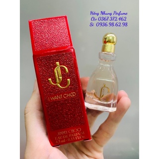 Nước hoa mini nữ Jimmy Choo I want Choo EDP 4,5ml