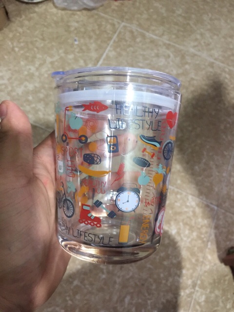 CỐC THUỶ TINH 3IN1 SIÊU TIỆN LỢI