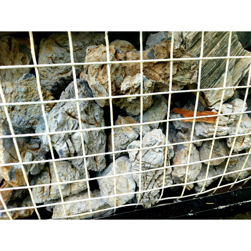 Đá da voi SIÊU VÂN trang trí hồ thuỷ sinh