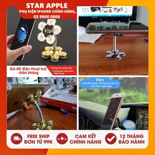 Giá đỡ điện thoại vip - để bàn xem phim hình bông hoa vip - hút vip 2 mặt - freeship