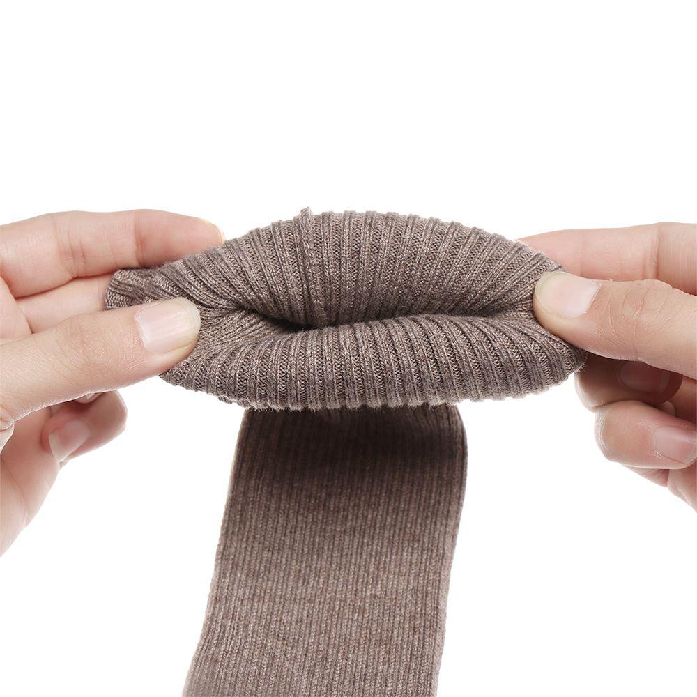 Găng Tay Len Hở Ngón Giữ Ấm Cho Nữ