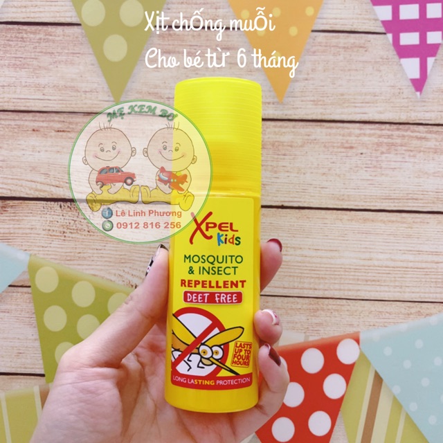 Xịt đuổi muỗi Xpel